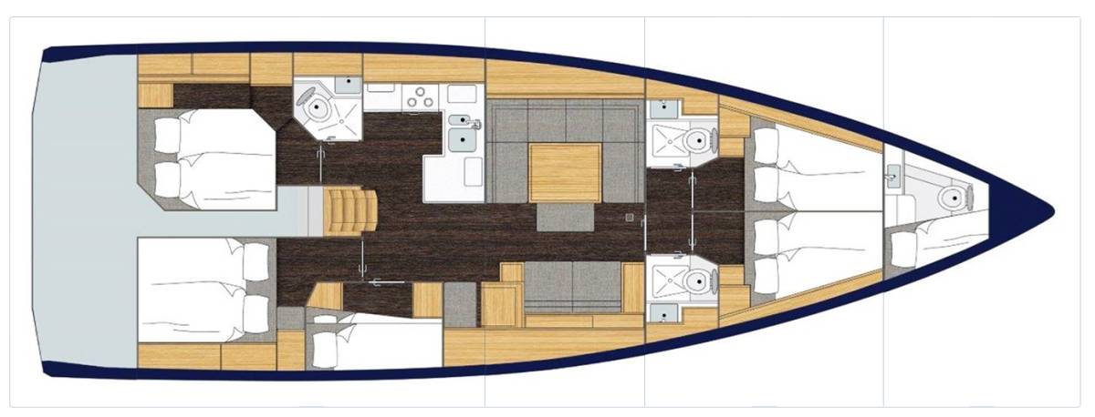 Bavaria C50 Style, Mathilda | Yachtcharter Kroatien