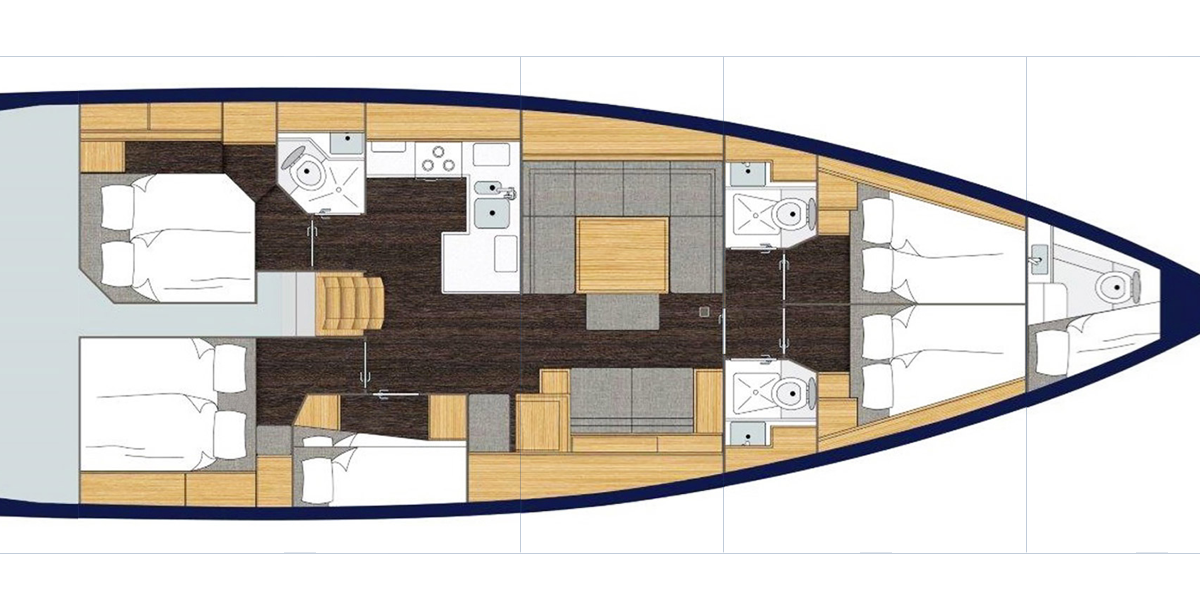 Bavaria C50 Style, Mathilda | Yacht Charter Croatia