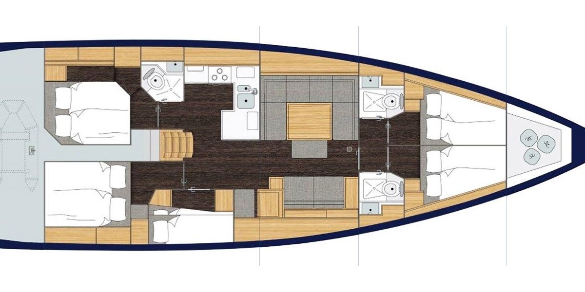 Bavaria C50 Style, Sea Queen | Yachtcharter Kroatien