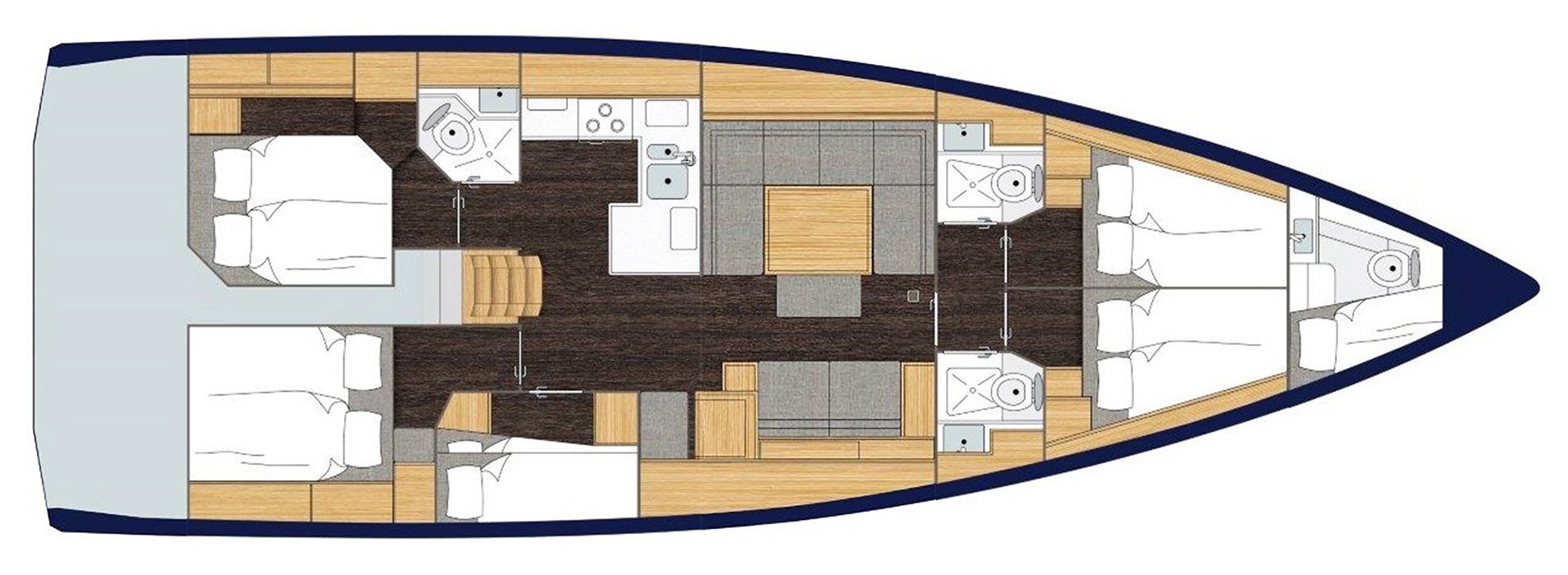 Bavaria C50, Roza Deflores 2 | Yacht Charter Croatia