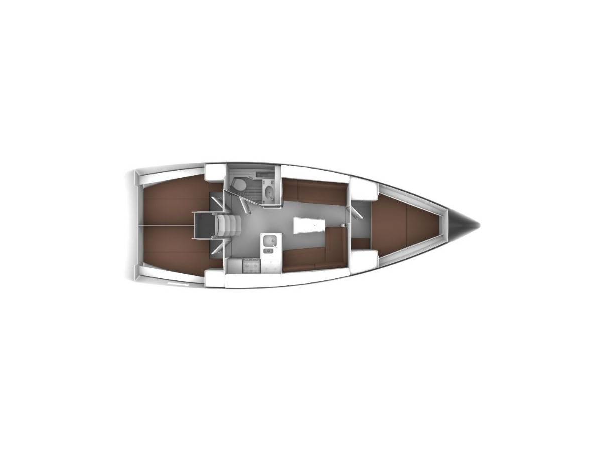 Bavaria Cruiser 37, Scala | Yachtcharter Kroatien