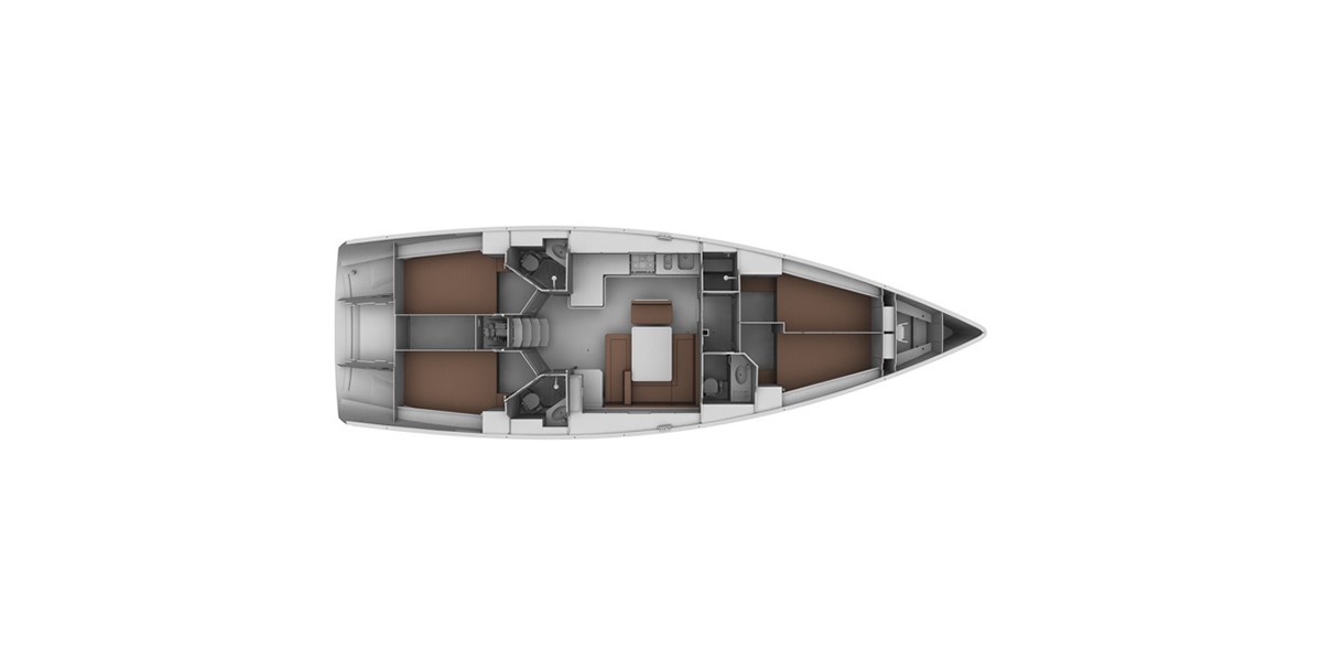 Bavaria Cruiser 45, Bella Blue | Yacht Charter Croatia