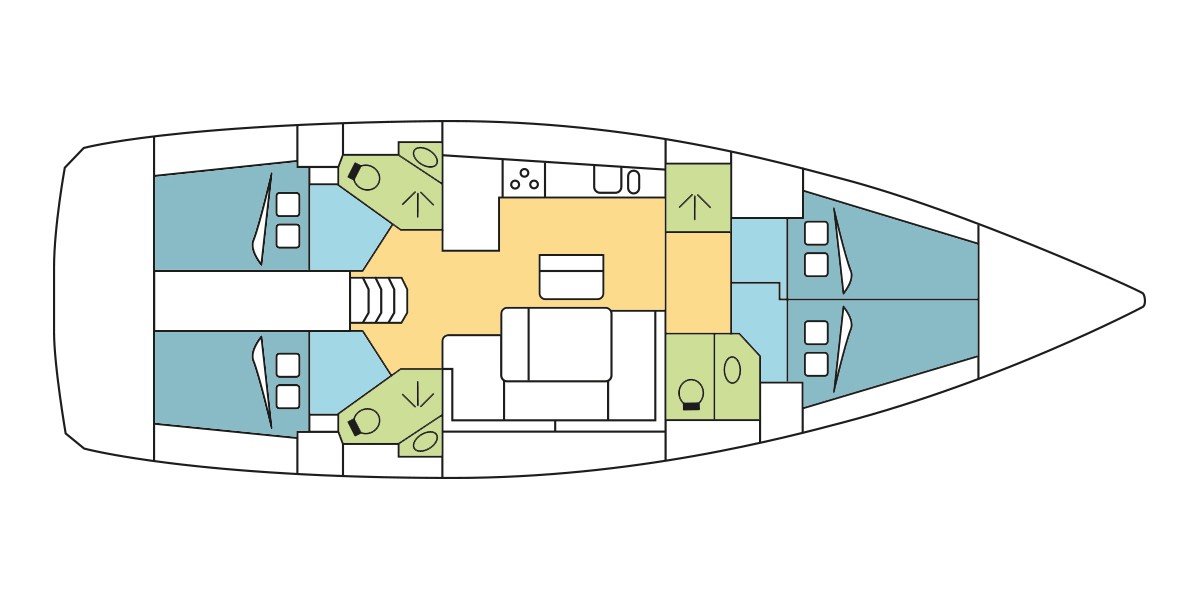 Bavaria Cruiser 46, ARMSTRONG  | Yacht Charter Croatia