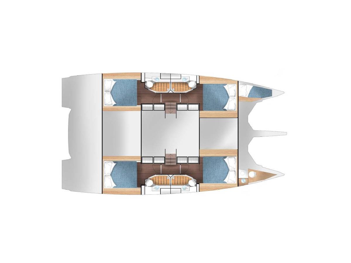 Cervetti 44, Bela | Yacht Charter Croatia