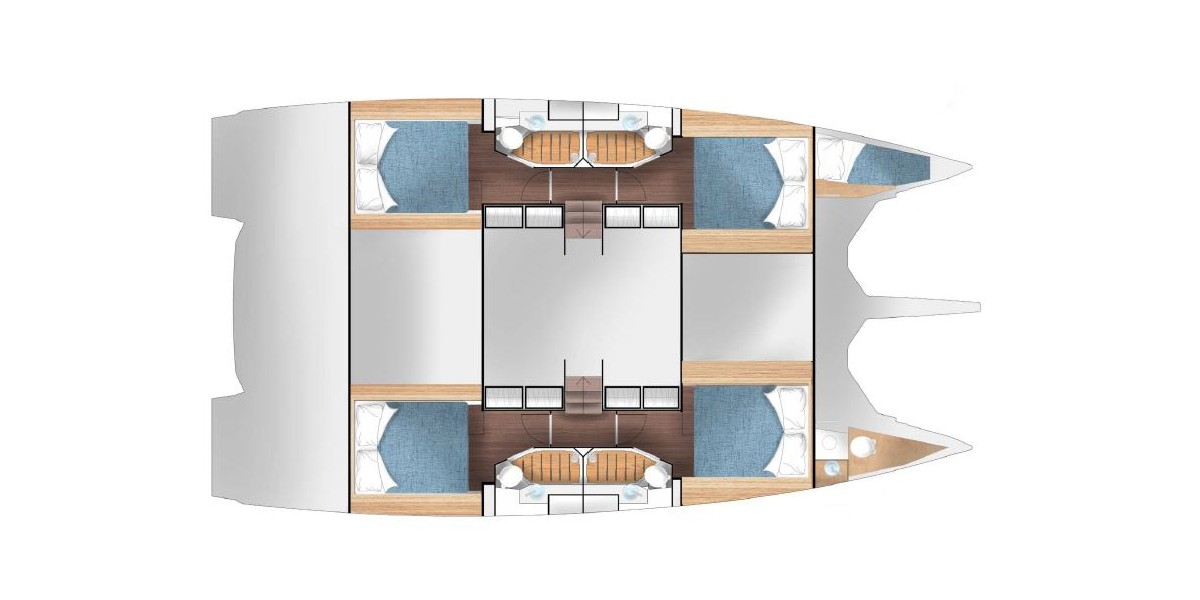 Cervetti 44, Bela | Yachtcharter Kroatien