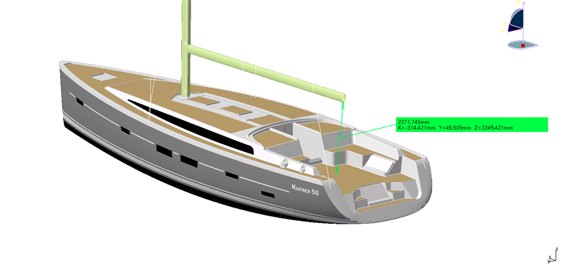 D&D Kufner 50, Rosso | Noleggio di Yacht Croazia