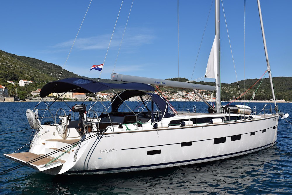 D&D Kufner 50, Rosso | Yacht Charter Croatia