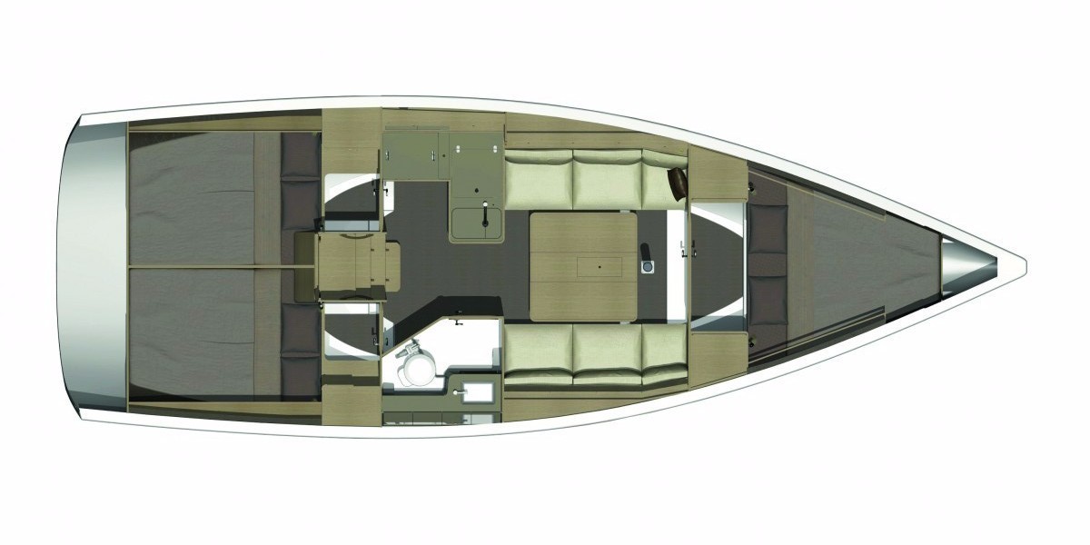Dufour 350 GL, VALENCIA | Yacht Charter Croatia