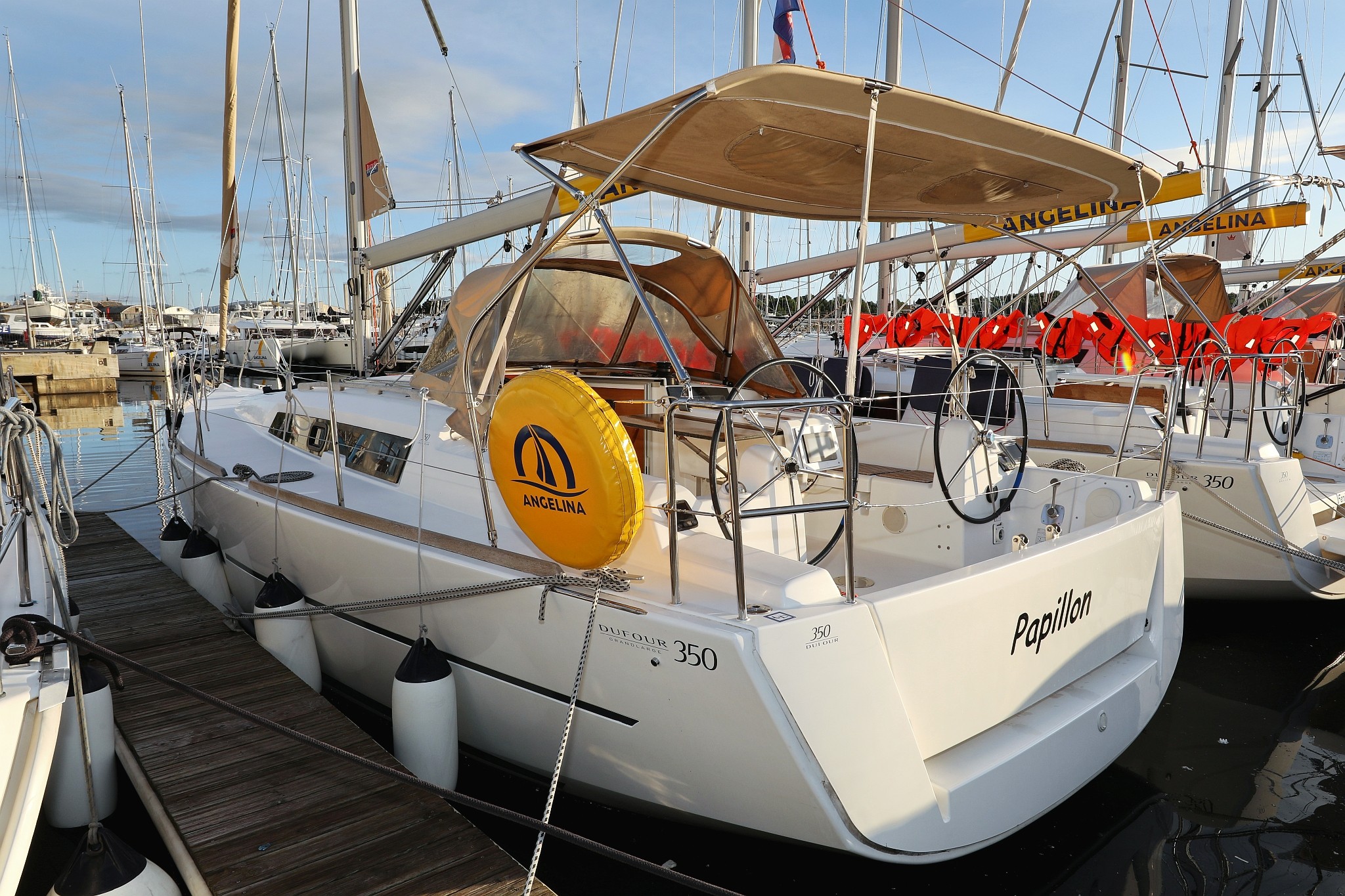 Dufour 350 GL, Papillon | Yacht Charter Croatia