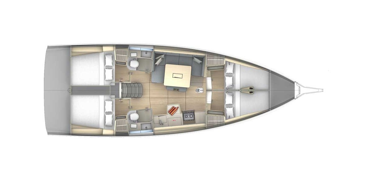 Dufour 41 Performance, Vojvotkinja | Yacht Charter Croatia