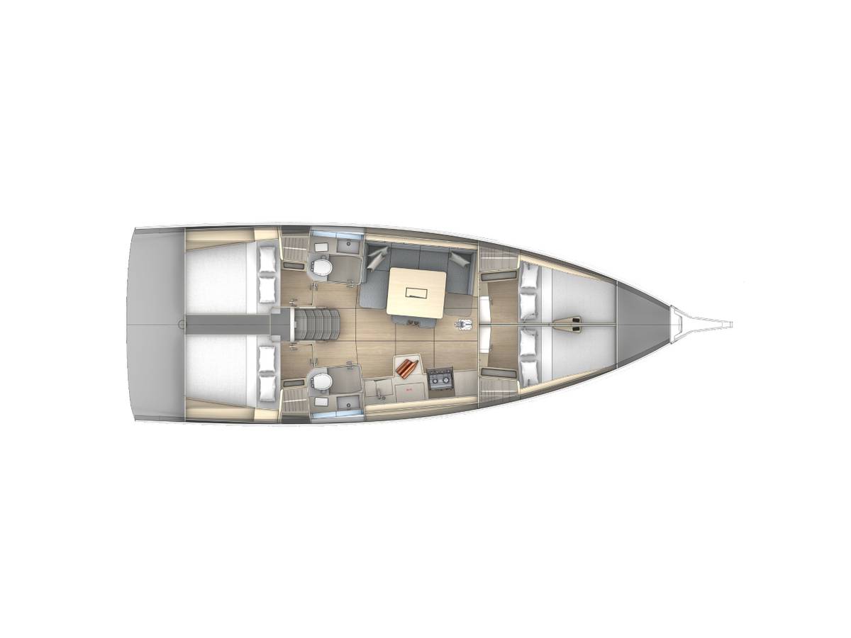 Dufour 41, Aniela | Yacht Charter Croatia