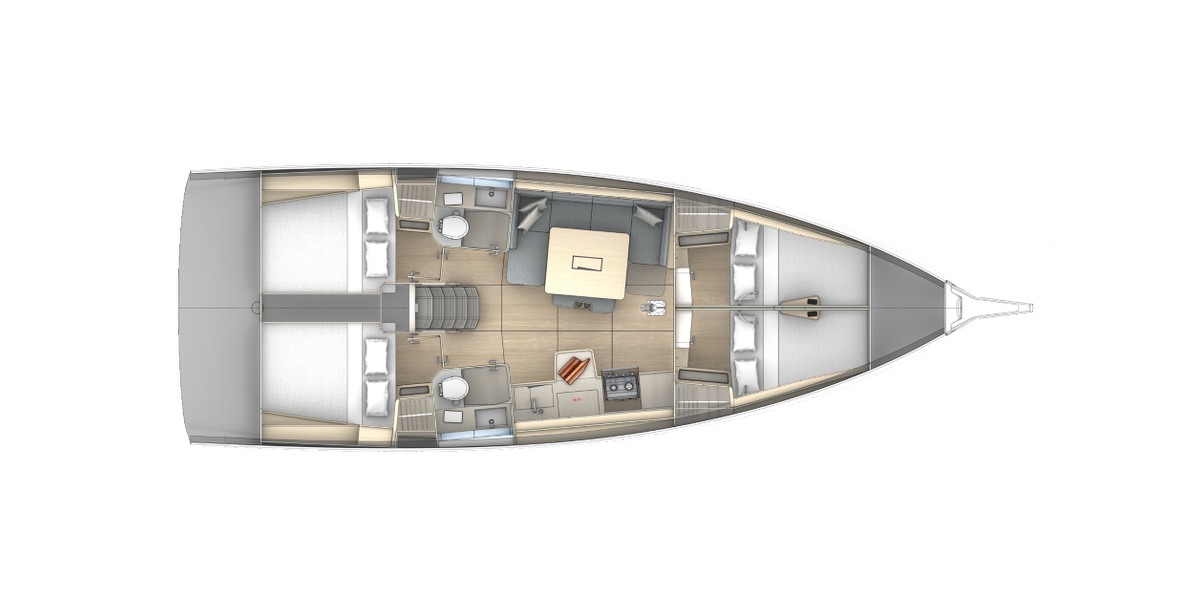 Dufour 41, Aniela | Yacht Charter Croatia
