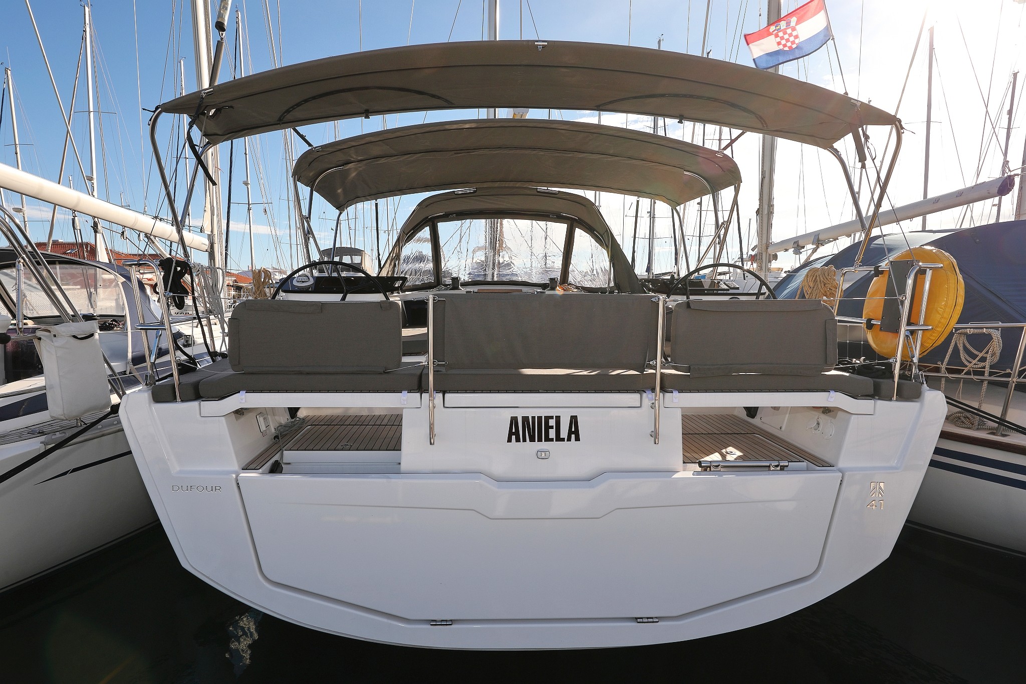 Dufour 41, Aniela | Yacht Charter Croatia