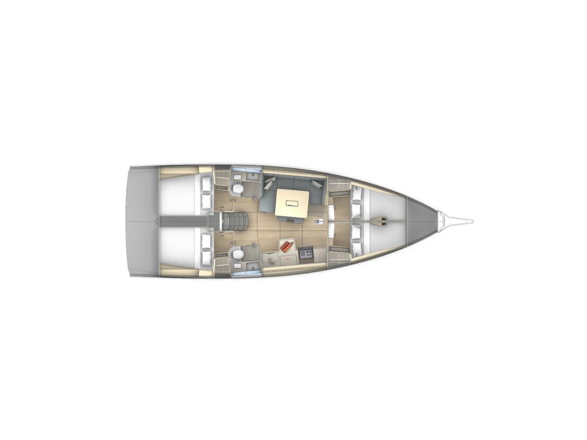 Dufour 41, Wild Rose | Yacht Charter Croatia