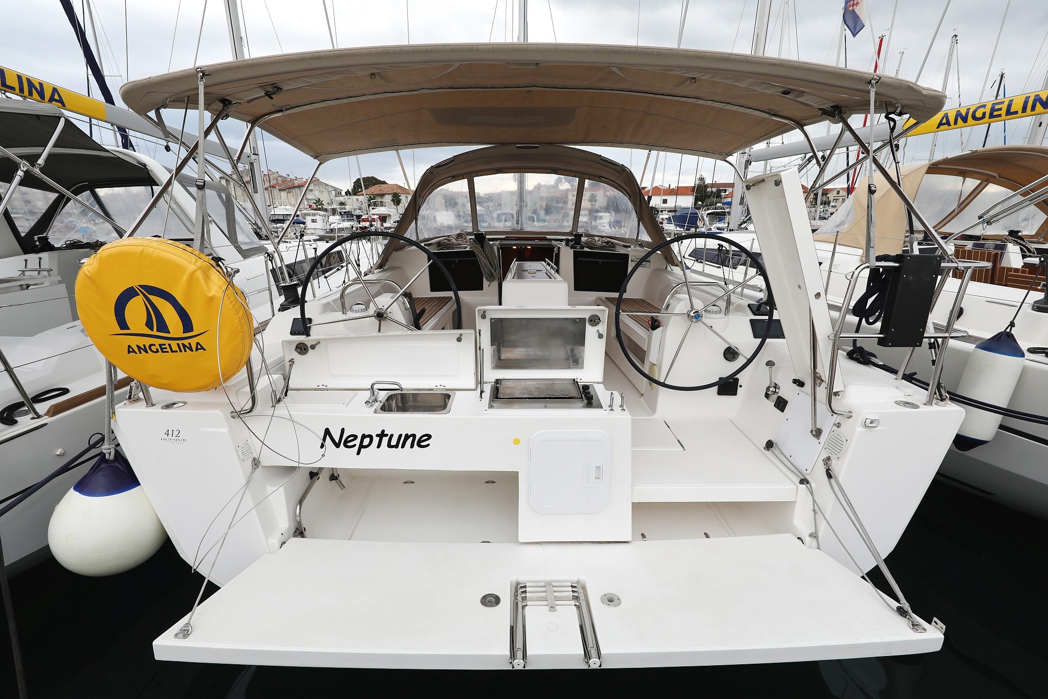 Dufour 412 GL, Neptune | Yacht Charter Croatia