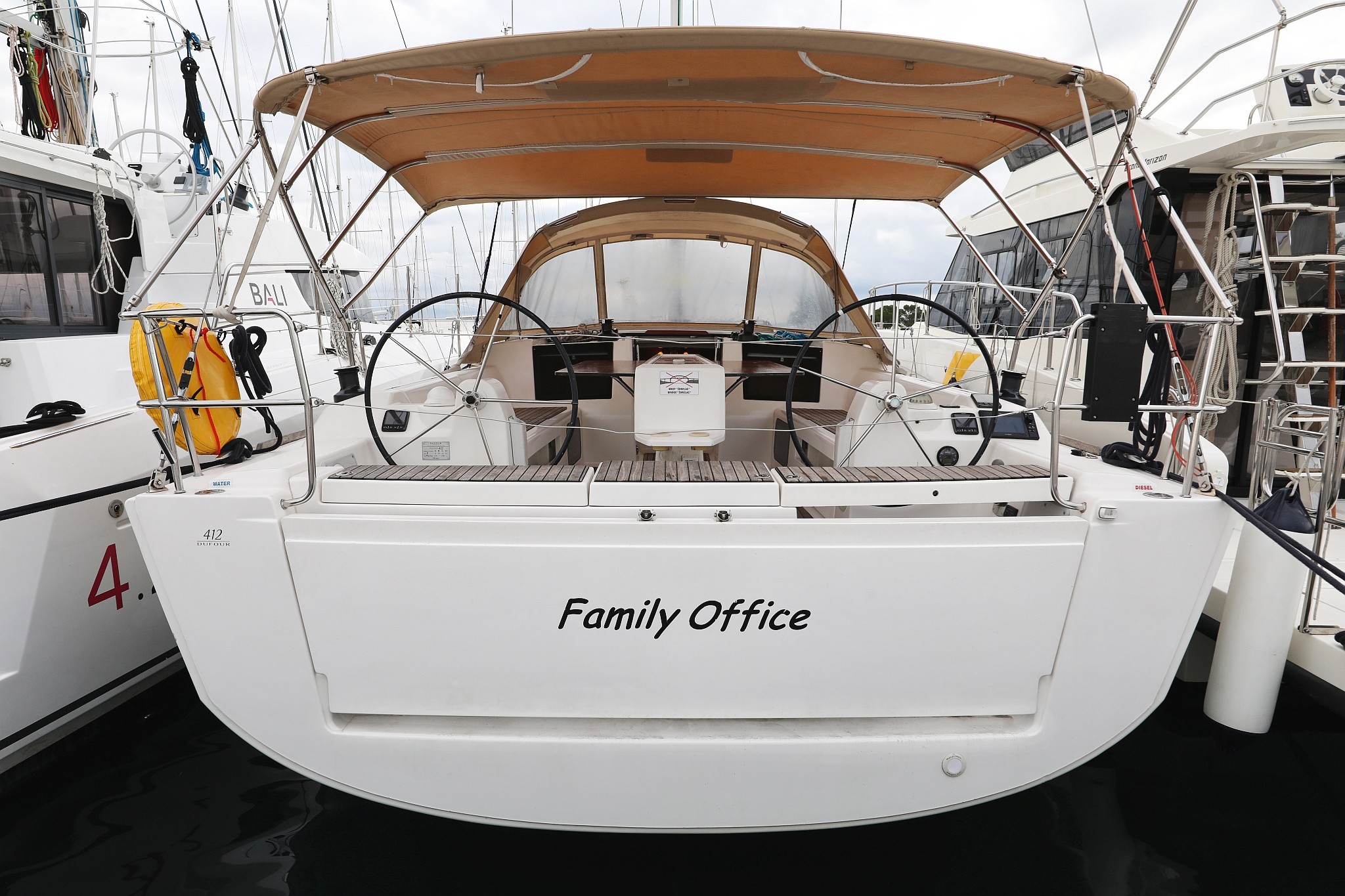 Dufour 412 GL, Family Office | Yacht Charter Croatia