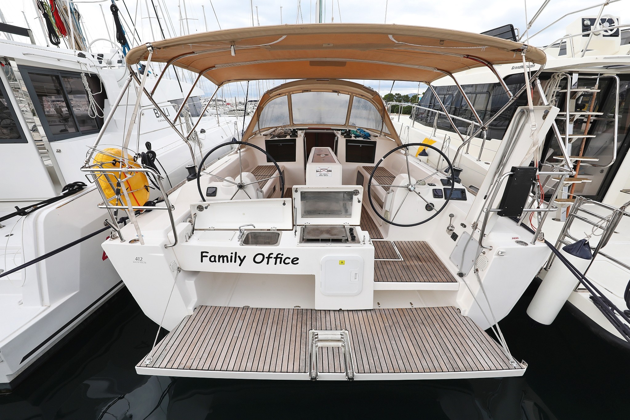 Dufour 412 GL, Family Office | Yacht Charter Croatia