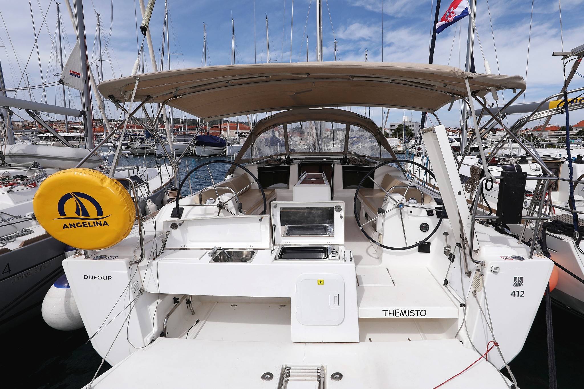 Dufour 412 GL, Themisto | Yacht Charter Croatia
