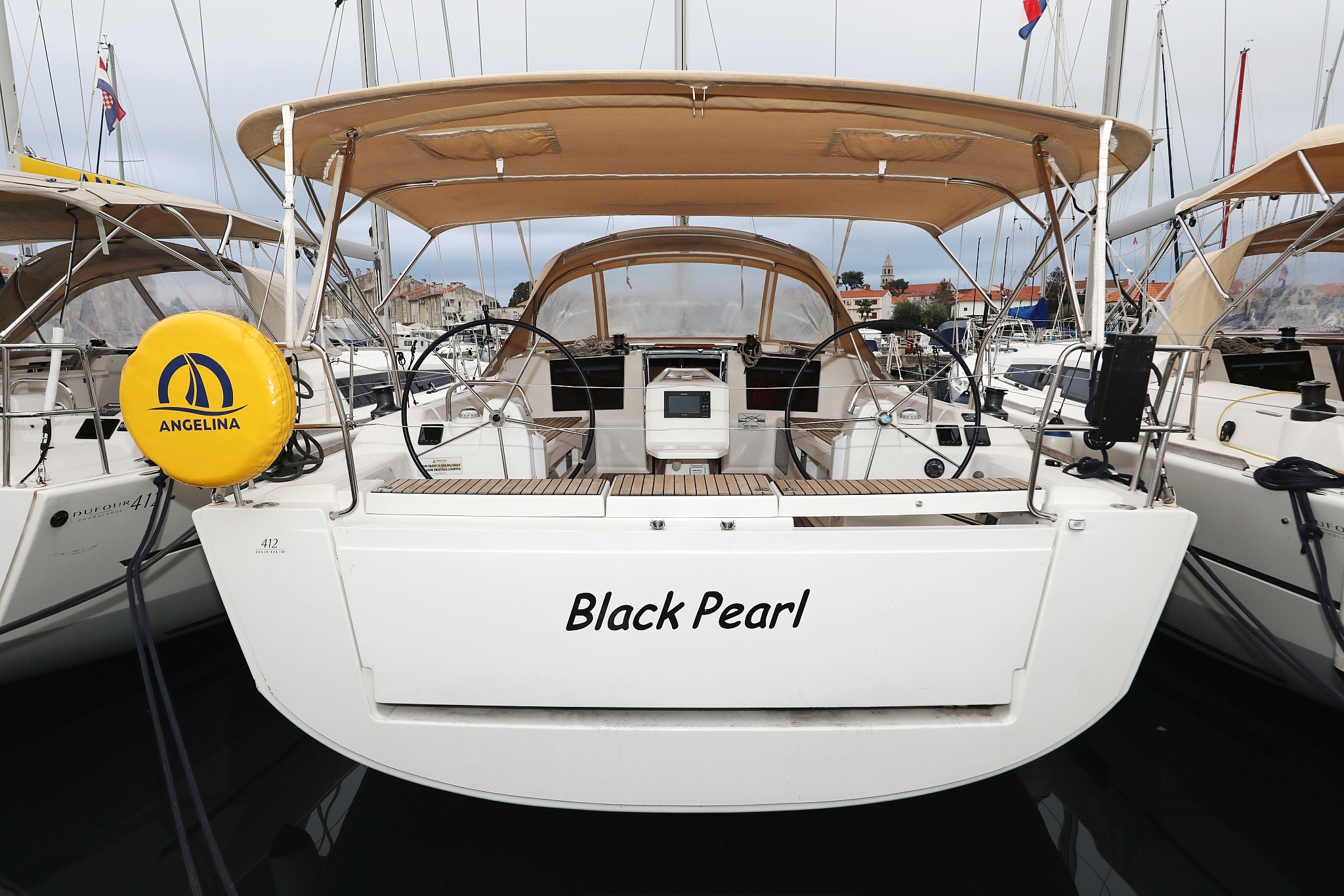 Dufour 412 GL, Black Pearl | Yacht Charter Croatia