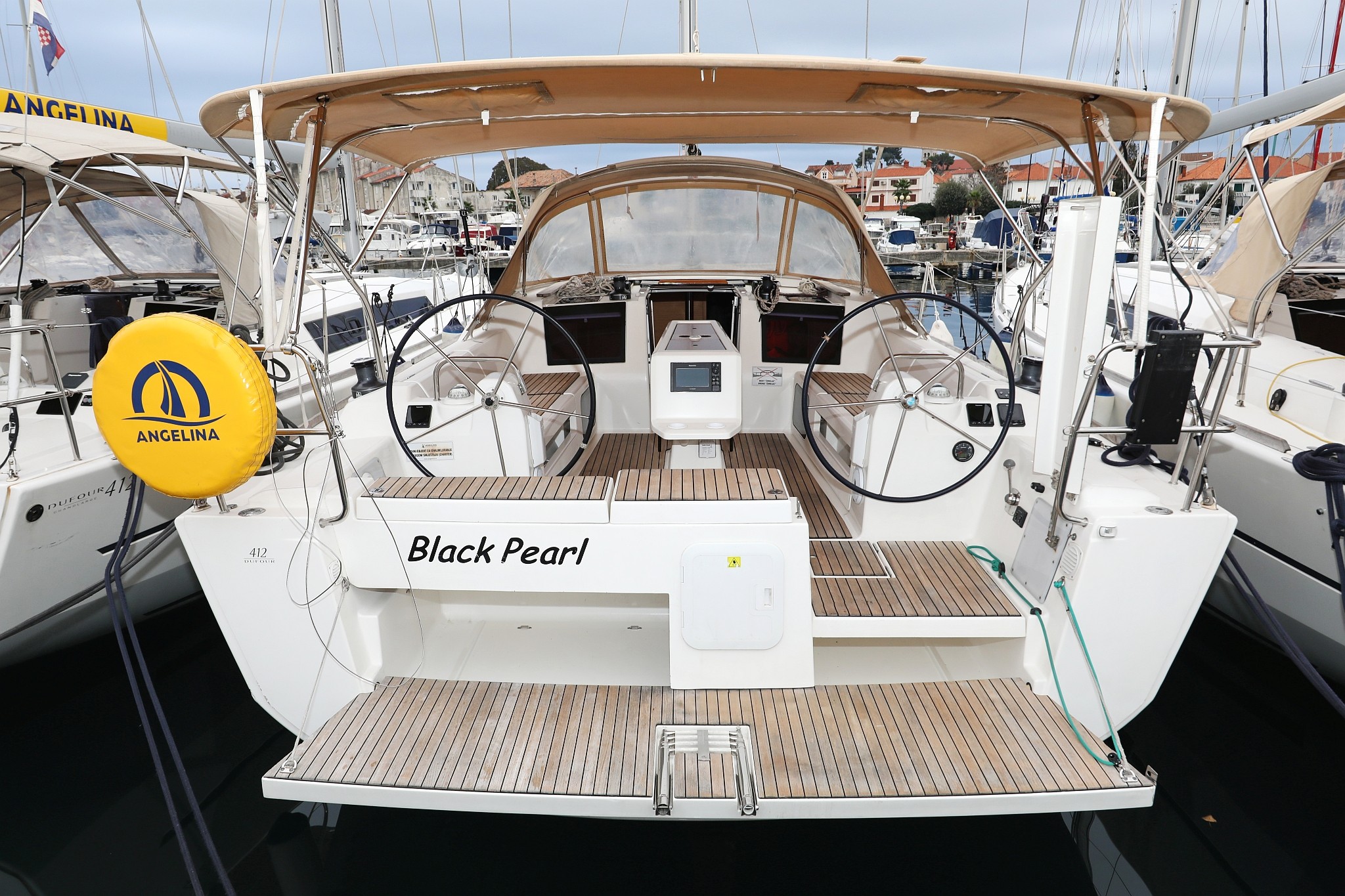 Dufour 412 GL, Black Pearl | Yacht Charter Croatia