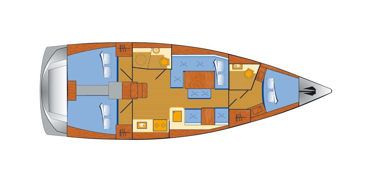 Dufour 412 GL, Stella | Yacht Charter Croatia