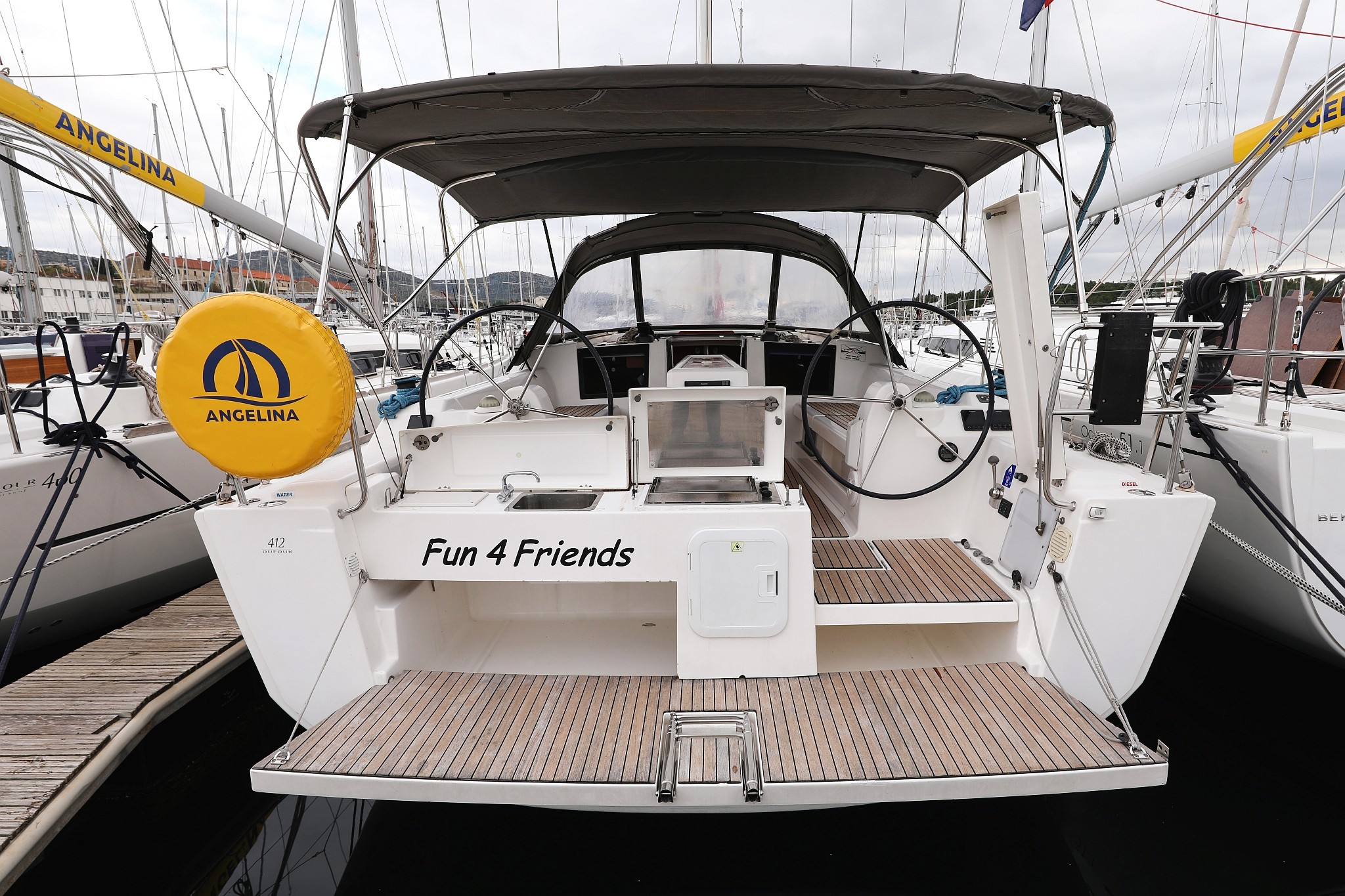Dufour 412 GL, Fun 4 Friends | Yacht Charter Croatia