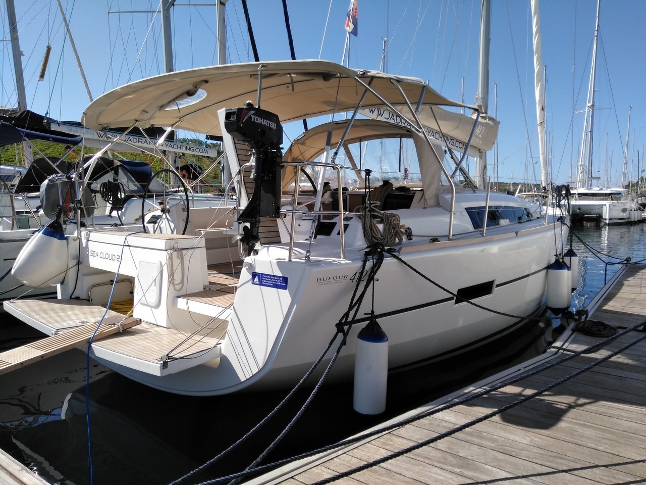 Dufour 412 GL, Sea Cloud 2 | Yacht Charter Croatia