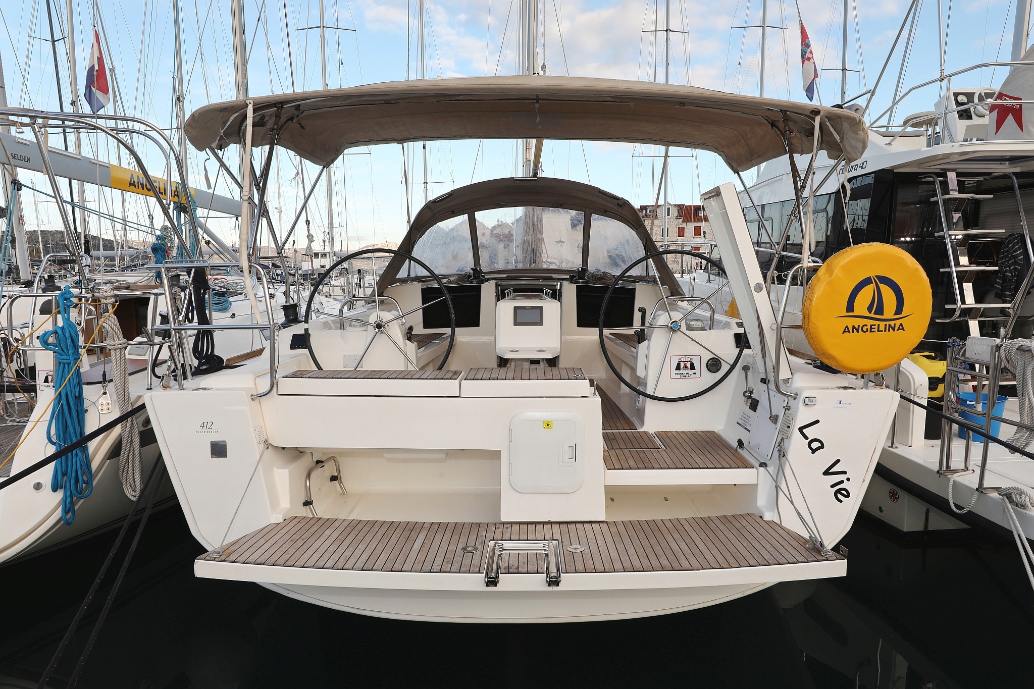 Dufour 412 GL, La Vie | Yacht Charter Croatia