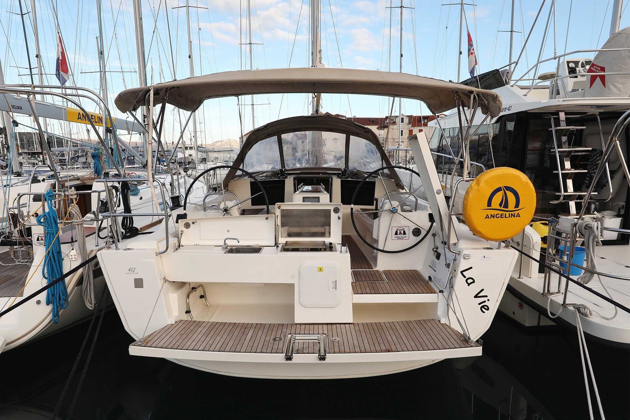 Dufour 412 GL, La Vie | Yacht Charter Croatia