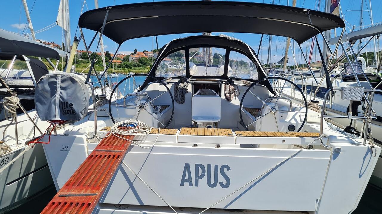 Dufour 412 GL, Apus | Yacht Charter Croatia