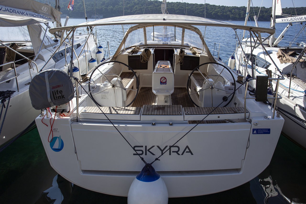 Dufour 412 GL, Skyra | Yacht Charter Croatia