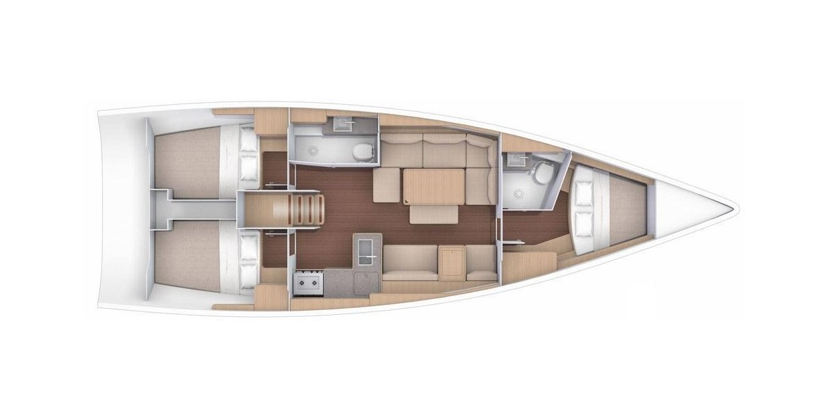 Dufour 412, Altair | Yacht Charter Croatia