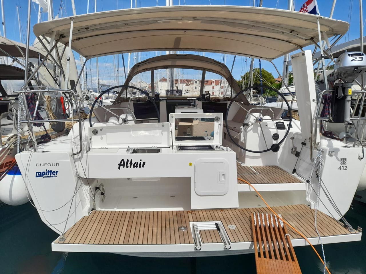 Dufour 412, Altair | Yacht Charter Croatia