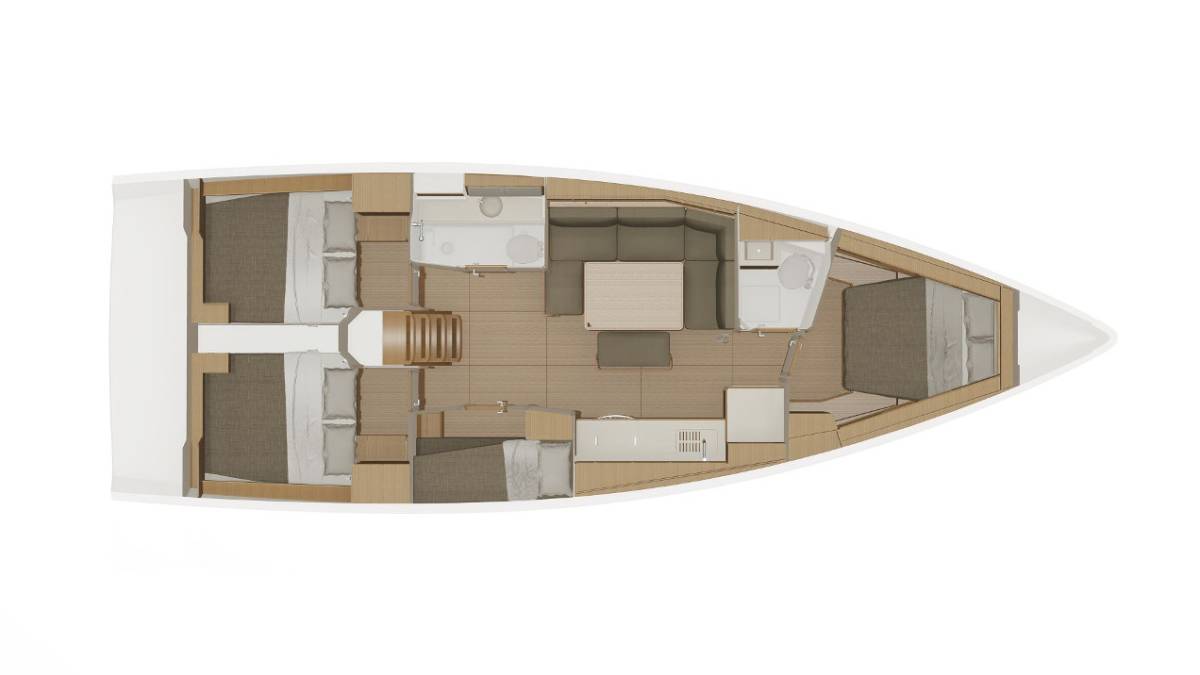 Dufour 430 GL, Thor | Yacht Charter Croatia