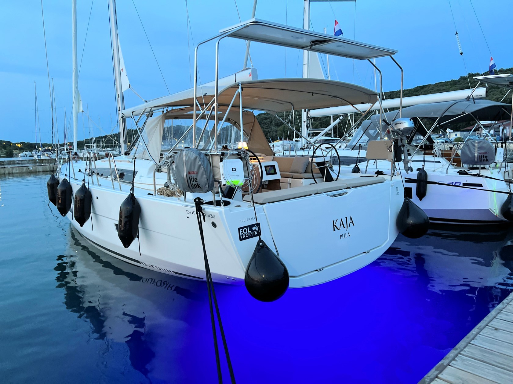 Dufour 430 GL, Kaja | Yachtcharter Kroatien