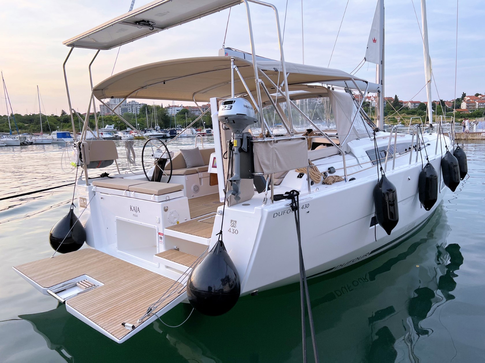 Dufour 430 GL, Kaja | Yachtcharter Kroatien