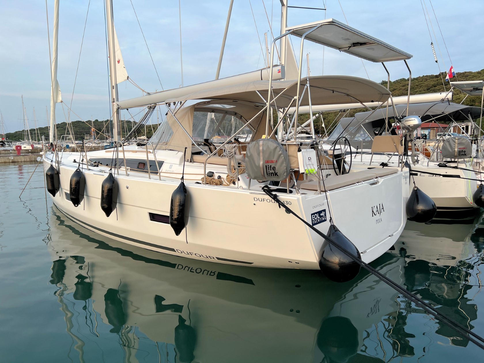 Dufour 430 GL, Kaja | Yachtcharter Kroatien