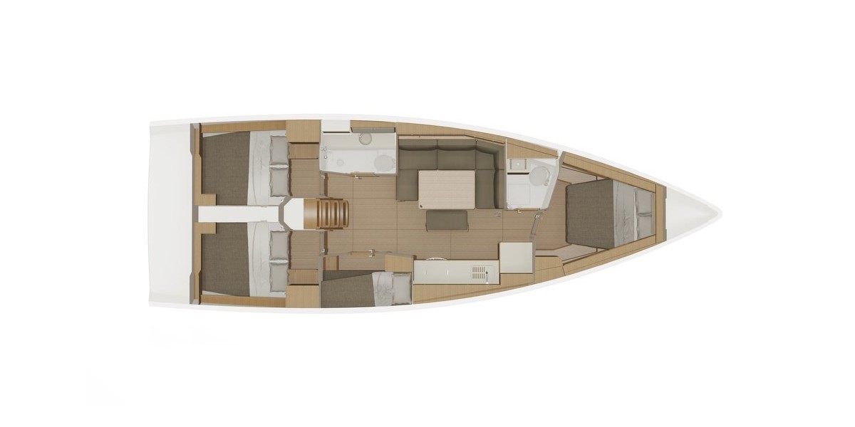 Dufour 430 GL, Sea Cloud 1 | Yacht Charter Croatia