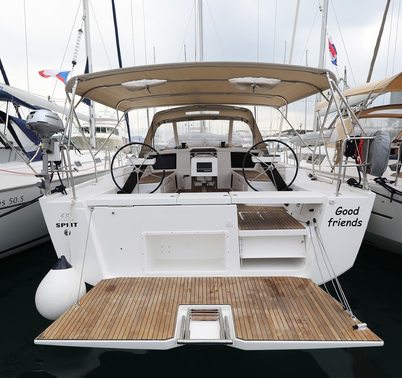 Dufour 430 GL, Good Friends | Yacht Charter Croatia