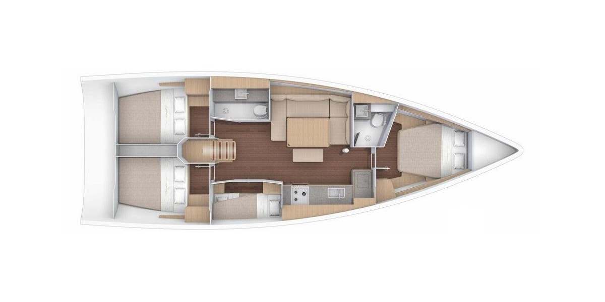 Dufour 430, Marista | Yacht Charter Croatia