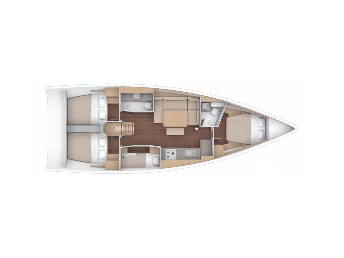 Dufour 430, Ansomo | Yacht Charter Croatia