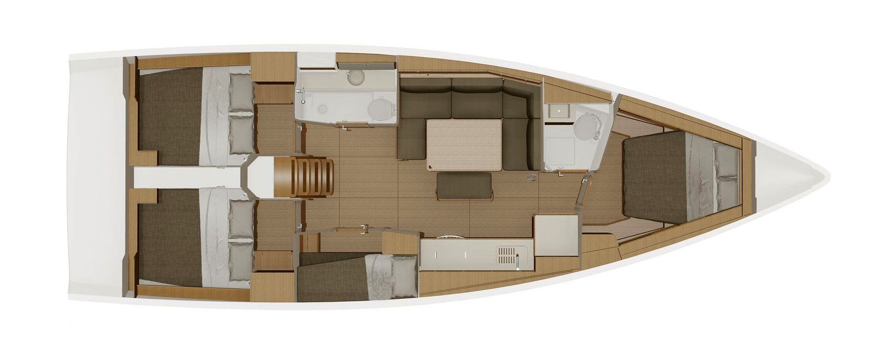 Dufour 430, First Love | Yachtcharter Kroatien
