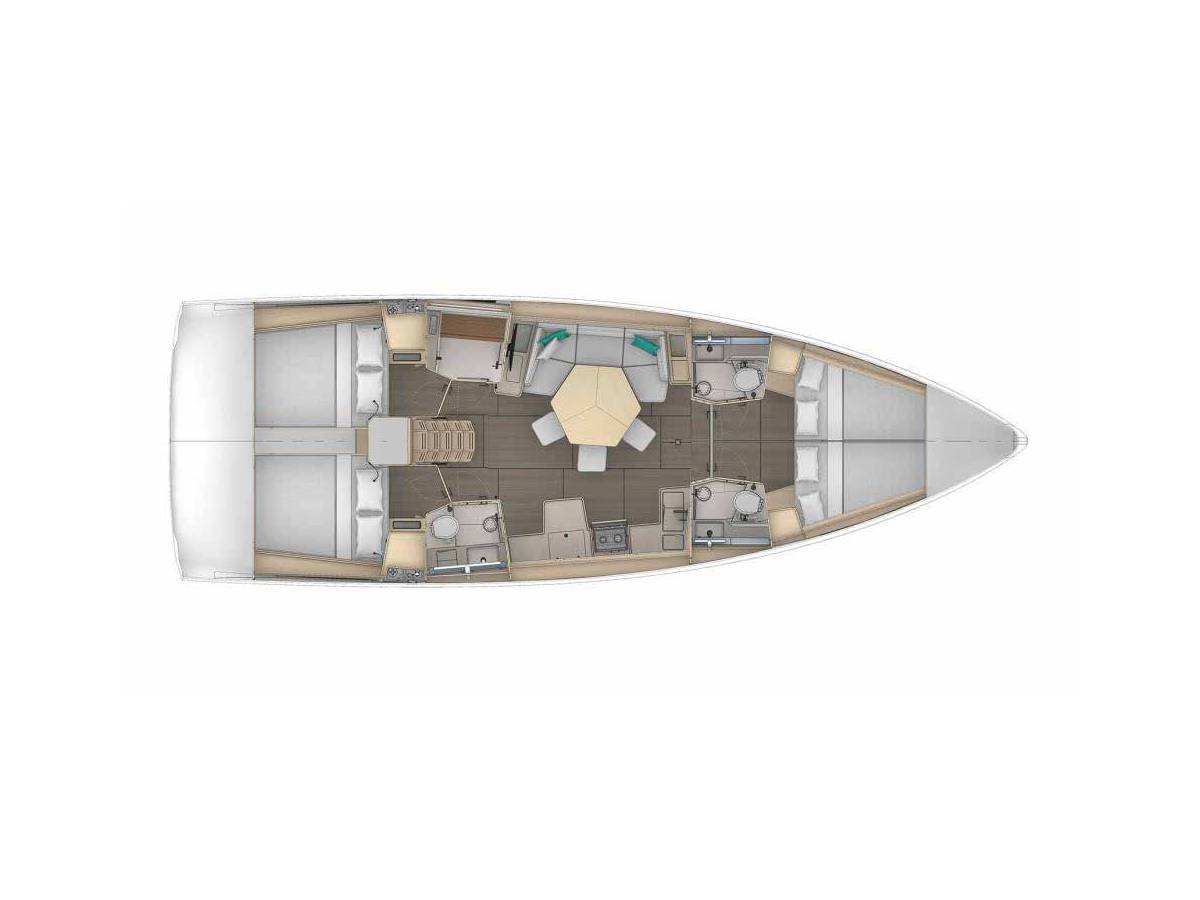 Dufour 44, Miram | Yacht Charter Croatia