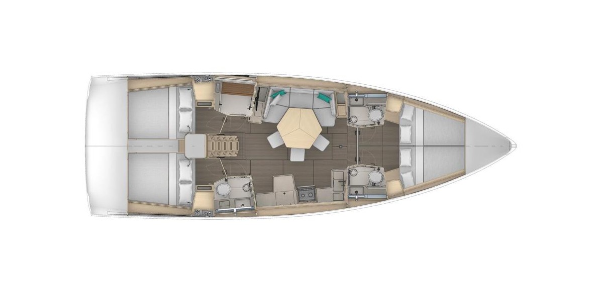 Dufour 44, Capybara | Yacht Charter Croatia