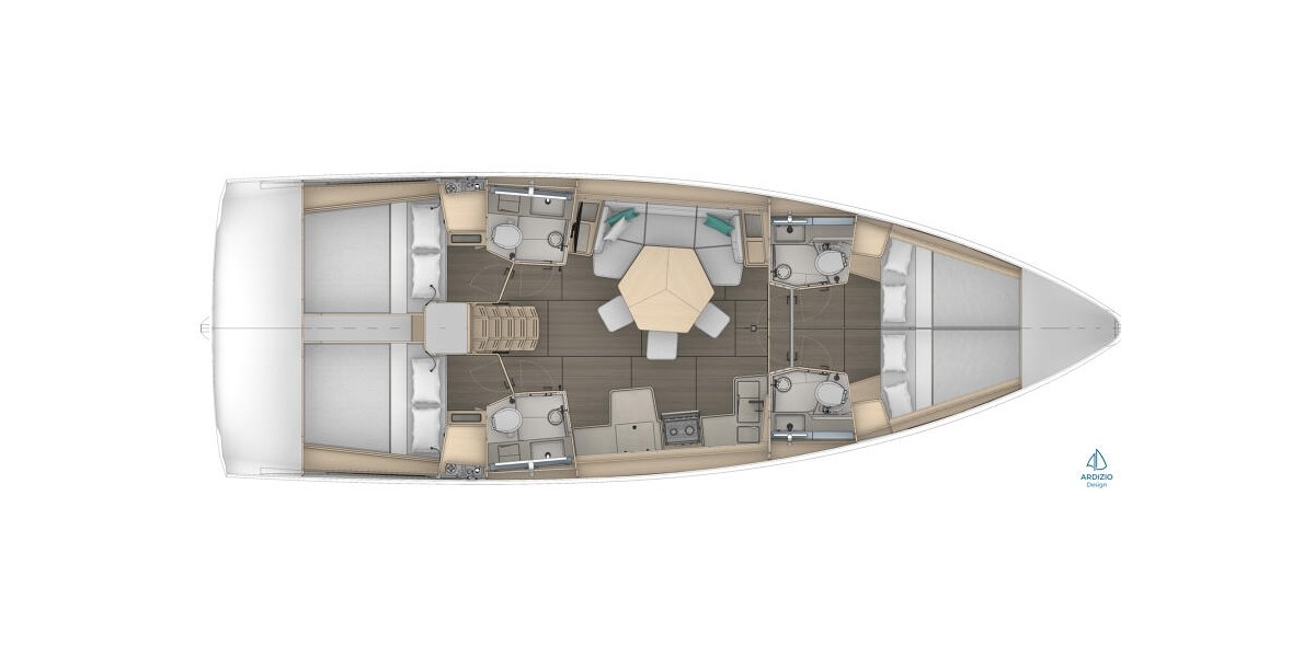 Dufour 44, Soul | Yachtcharter Kroatien