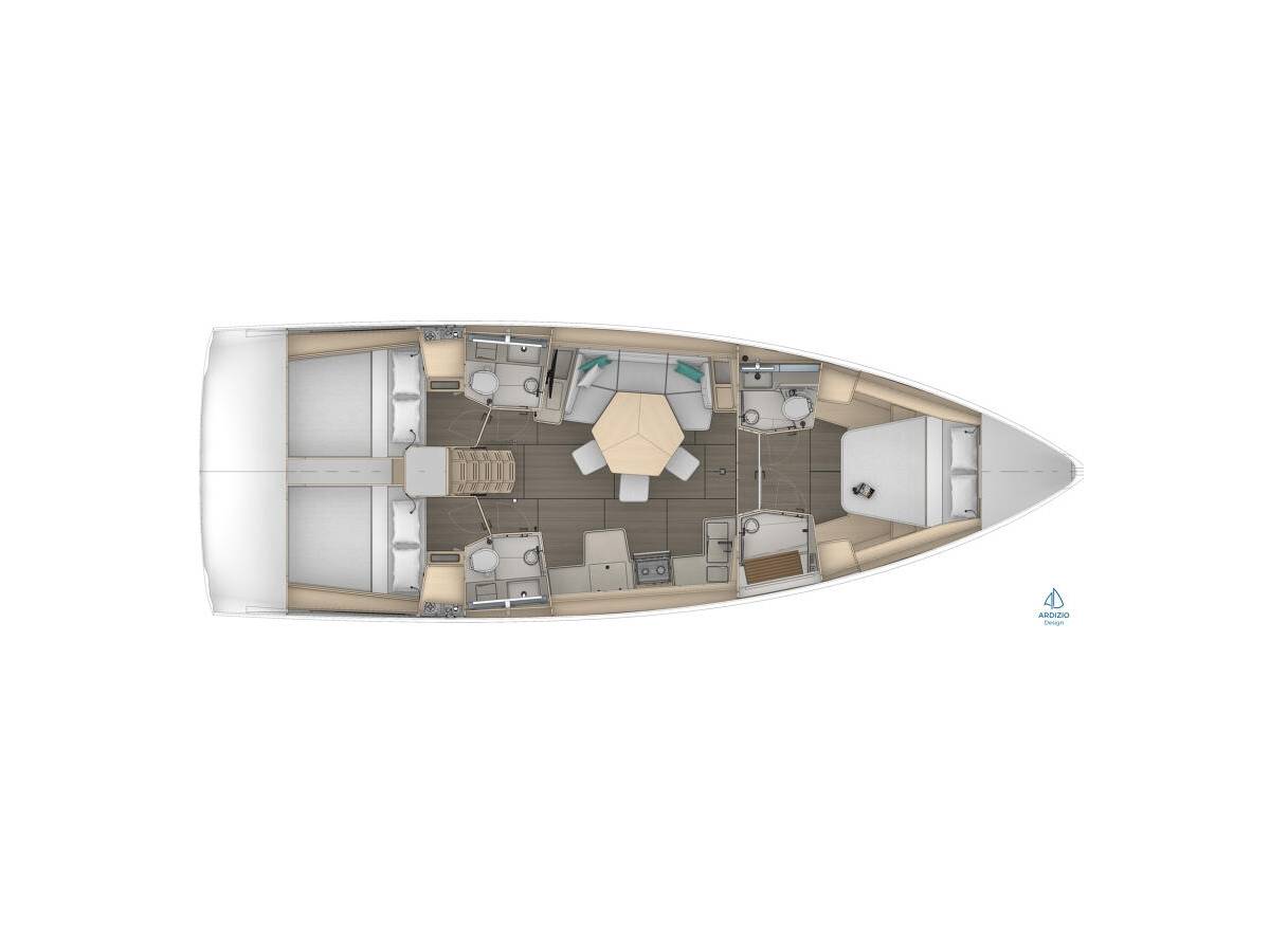 Dufour 44, Bossa Nova | Yachtcharter Kroatien