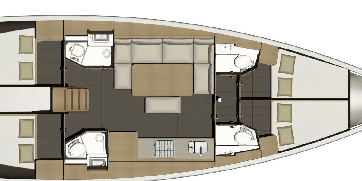 Dufour 460 GL, Madicken | Noleggio di Yacht Croazia
