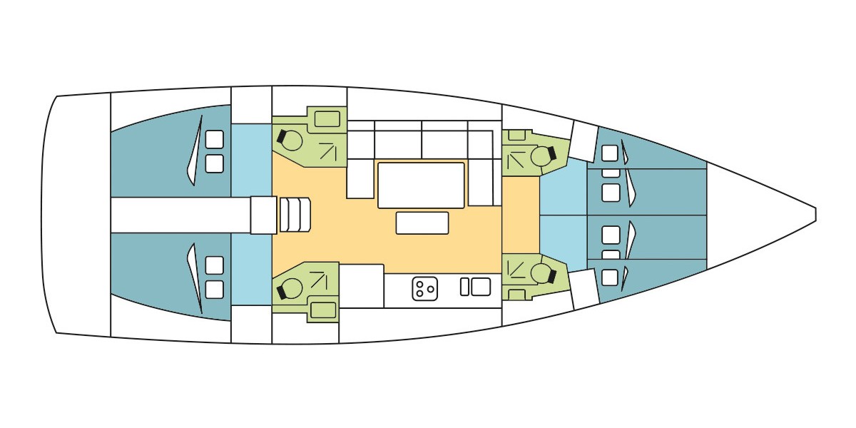 Dufour 460 GL, LUCRECE | Yacht Charter Croatia
