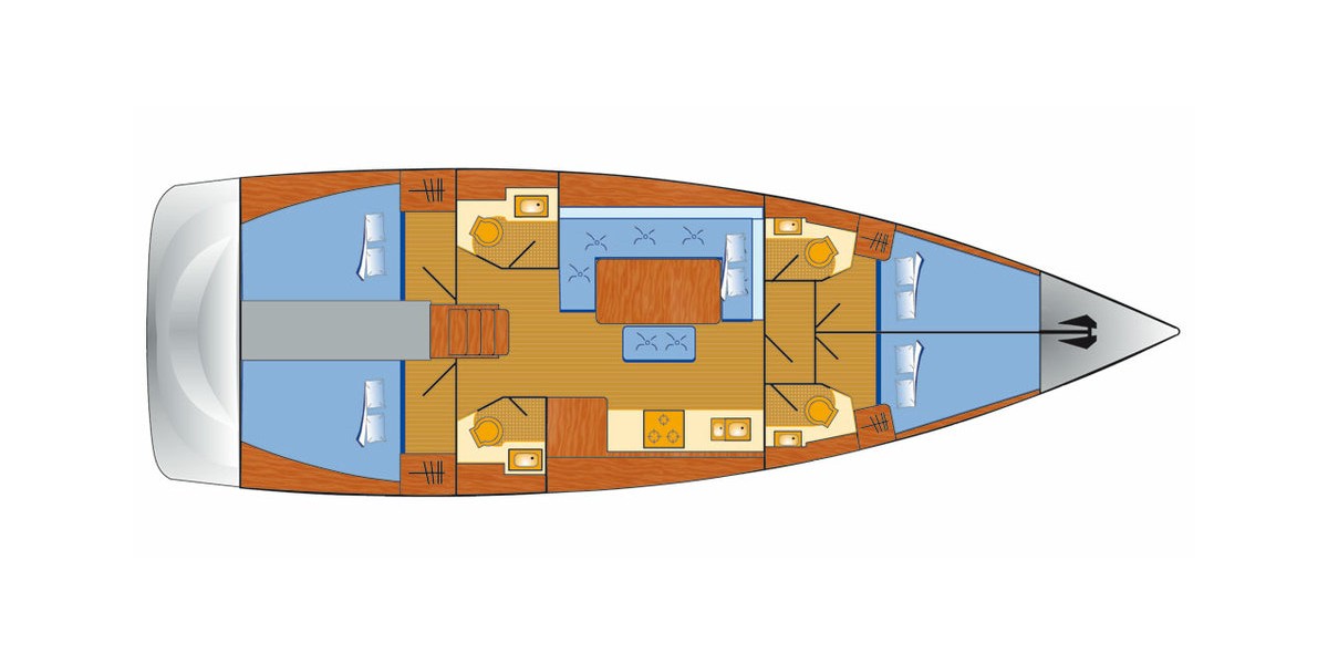 Dufour 460 GL, Harvey | Yacht Charter Croatia