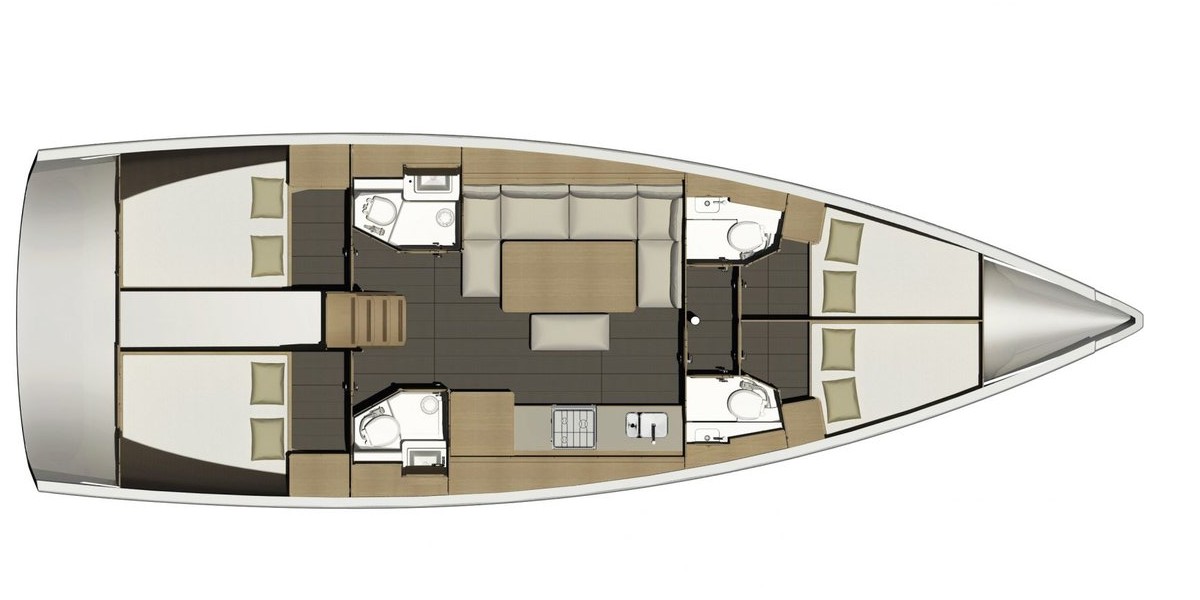 Dufour 460 GL, Esra | Yacht Charter Croatia